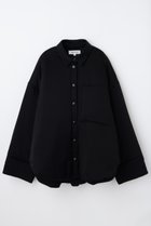 【エンフォルド/ENFOLD】の【12/17 12:00販売開始】PADDING BIG SHIRT JACKET 人気、トレンドファッション・服の通販 founy(ファニー) ファッション Fashion レディースファッション Fashion for Women アウター Coat / Outerwear Collection レディースジャケット・軽アウター Jackets 2026年 2026 サテン Satin, Glossy Fabric ジャケット Jacket, Outerwear ストレッチ Stretch, Stretchy Fabric ダブル Double, Double-Breasted バランス Balance, Style Balance エレガント 上品 Elegant 夏 Summer 春 Spring S/S・春夏 SS, Spring/Summer, Warm Season thumbnail ブラック|ID: prp329100004798539 ipo3291000000034816308