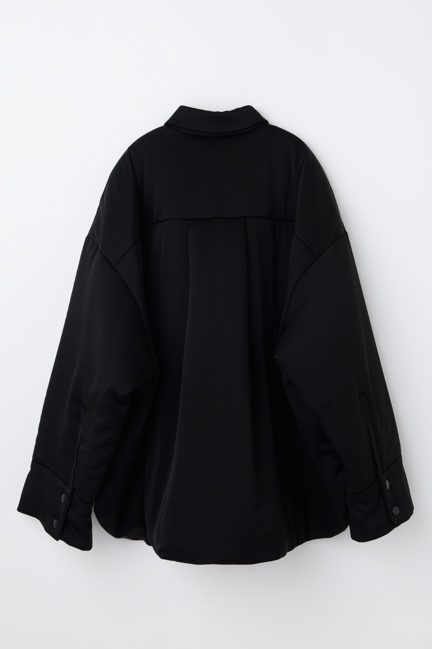 【エンフォルド/ENFOLD】の【12/17 12:00販売開始】PADDING BIG SHIRT JACKET 人気、トレンドファッション・服の通販 founy(ファニー) 　ファッション　Fashion　レディースファッション　Fashion for Women　アウター　Coat / Outerwear Collection　レディースジャケット・軽アウター　Jackets　2026年　2026　サテン　Satin, Glossy Fabric　ジャケット　Jacket, Outerwear　ストレッチ　Stretch, Stretchy Fabric　ダブル　Double, Double-Breasted　バランス　Balance, Style Balance　エレガント 上品　Elegant　夏　Summer　春　Spring　S/S・春夏　SS, Spring/Summer, Warm Season　other-2|ID: prp329100004798539 ipo3291000000034816309