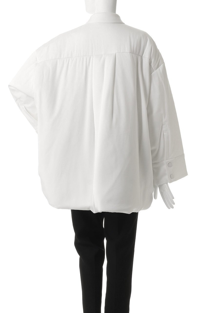 【エンフォルド/ENFOLD】のPADDING BIG SHIRT JACKET 人気、トレンドファッション・服の通販 founy(ファニー) 　ファッション　Fashion　レディースファッション　Fashion for Women　アウター　Coat / Outerwear Collection　レディースジャケット・軽アウター　Jackets　2026年　2026　サテン　Satin, Glossy Fabric　ジャケット　Jacket, Outerwear　ストレッチ　Stretch, Stretchy Fabric　ダブル　Double, Double-Breasted　バランス　Balance, Style Balance　エレガント 上品　Elegant　夏　Summer　春　Spring　S/S・春夏　SS, Spring/Summer, Warm Season　other-4|ID: prp329100004798539 ipo3291000000035293064