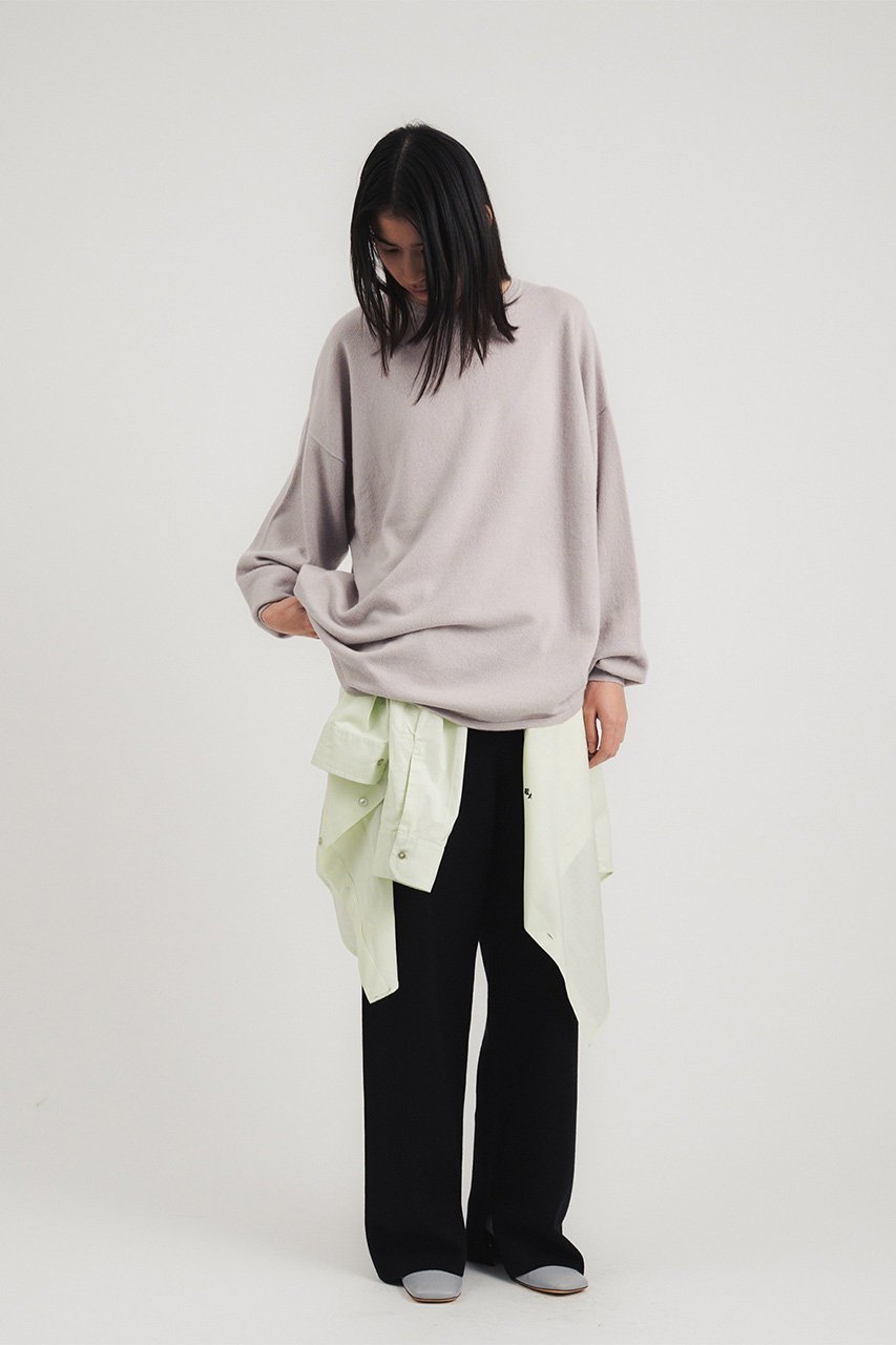 【スタニングルアー/STUNNING LURE】のストレートニットパンツ 人気、トレンドファッション・服の通販 founy(ファニー) 　ファッション　Fashion　レディースファッション　Fashion for Women　パンツ　Pants & Trousers　ストレート　Straight, Straight Cut　スリット　Slit, Slit Detail　エレガント 上品　Elegant　新作・新入荷　New Arrivals / New In　A/W・秋冬　Autumn/Winter　other-7|ID: prp329100004798540 ipo3291000000034816318