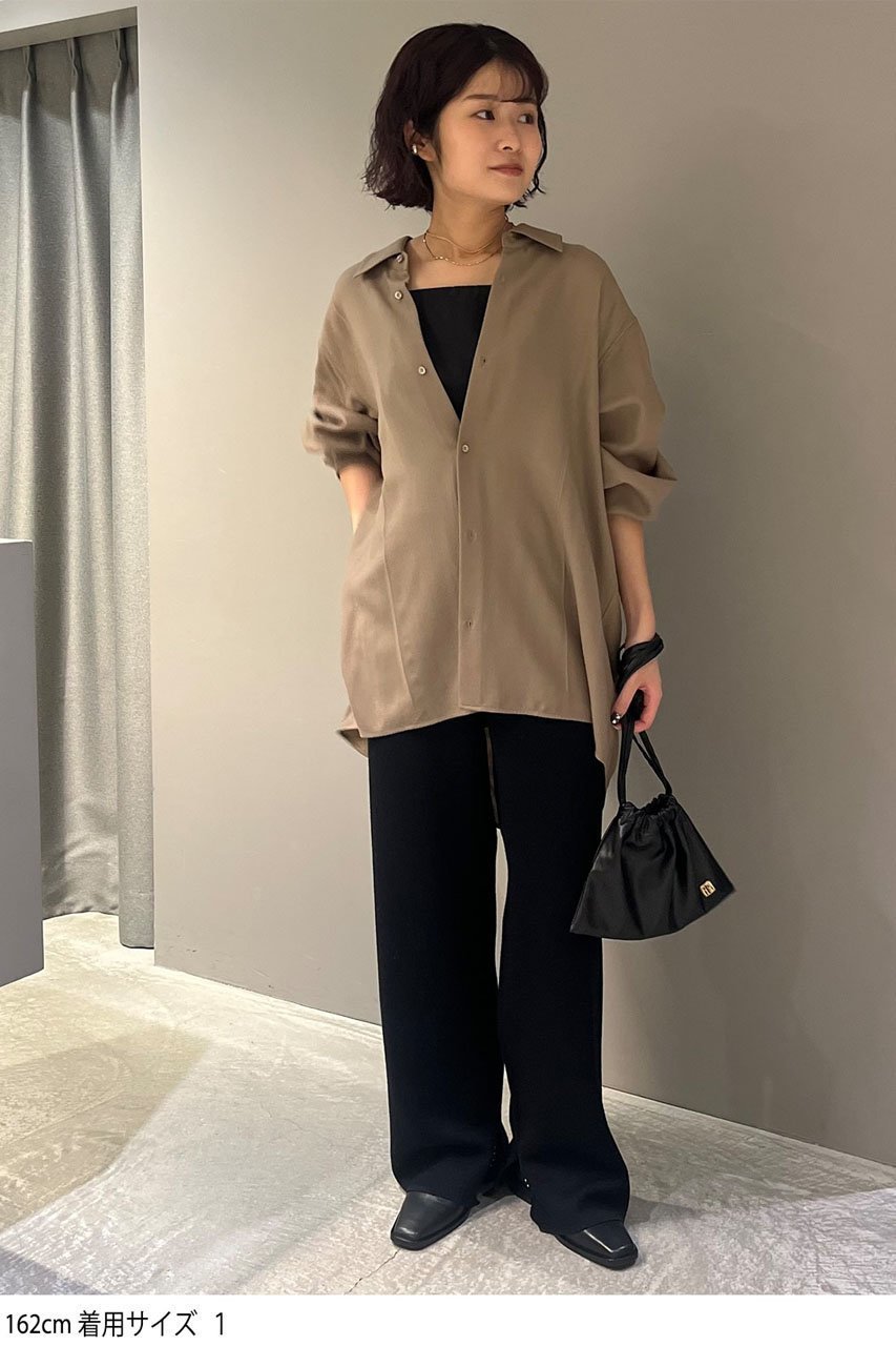 【スタニングルアー/STUNNING LURE】のストレートニットパンツ 人気、トレンドファッション・服の通販 founy(ファニー) 　ファッション　Fashion　レディースファッション　Fashion for Women　パンツ　Pants & Trousers　ストレート　Straight, Straight Cut　スリット　Slit, Slit Detail　エレガント 上品　Elegant　再入荷　Restock / Back in Stock　A/W・秋冬　Autumn/Winter　other-8|ID: prp329100004798540 ipo3291000000034970967