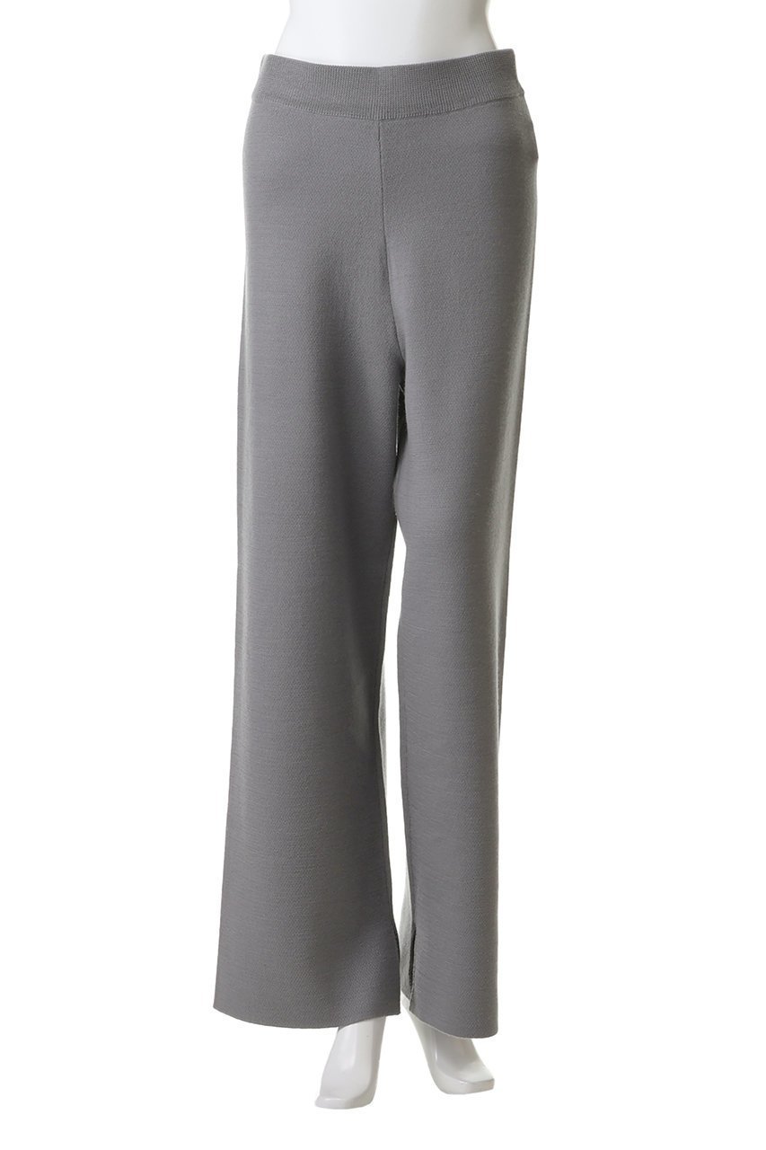 【スタニングルアー/STUNNING LURE】のストレートニットパンツ 人気、トレンドファッション・服の通販 founy(ファニー) 　ファッション　Fashion　レディースファッション　Fashion for Women　パンツ　Pants & Trousers　ストレート　Straight, Straight Cut　スリット　Slit, Slit Detail　エレガント 上品　Elegant　A/W・秋冬　Autumn/Winter　other-2|ID: prp329100004798540 ipo3291000000036214259