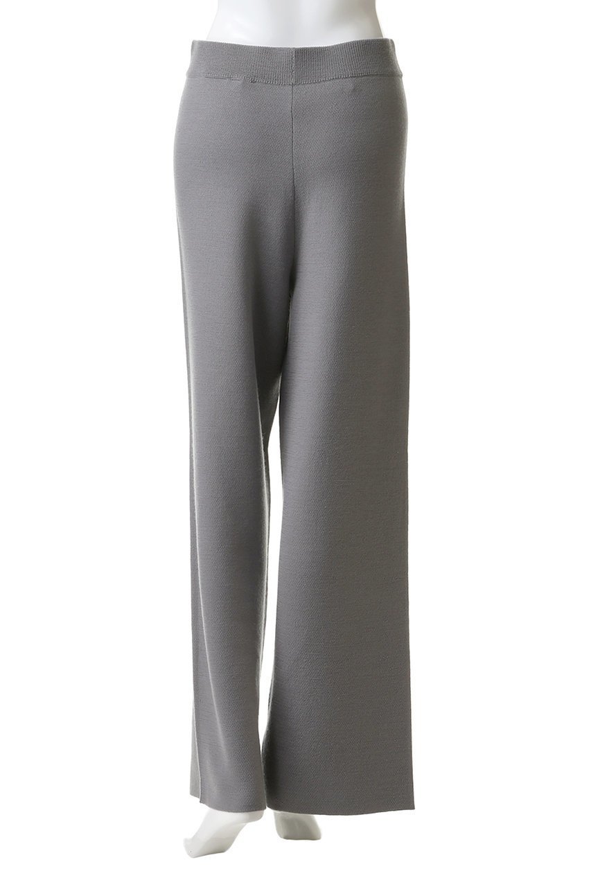 【スタニングルアー/STUNNING LURE】のストレートニットパンツ 人気、トレンドファッション・服の通販 founy(ファニー) 　ファッション　Fashion　レディースファッション　Fashion for Women　パンツ　Pants & Trousers　ストレート　Straight, Straight Cut　スリット　Slit, Slit Detail　エレガント 上品　Elegant　A/W・秋冬　Autumn/Winter　other-4|ID: prp329100004798540 ipo3291000000036214261