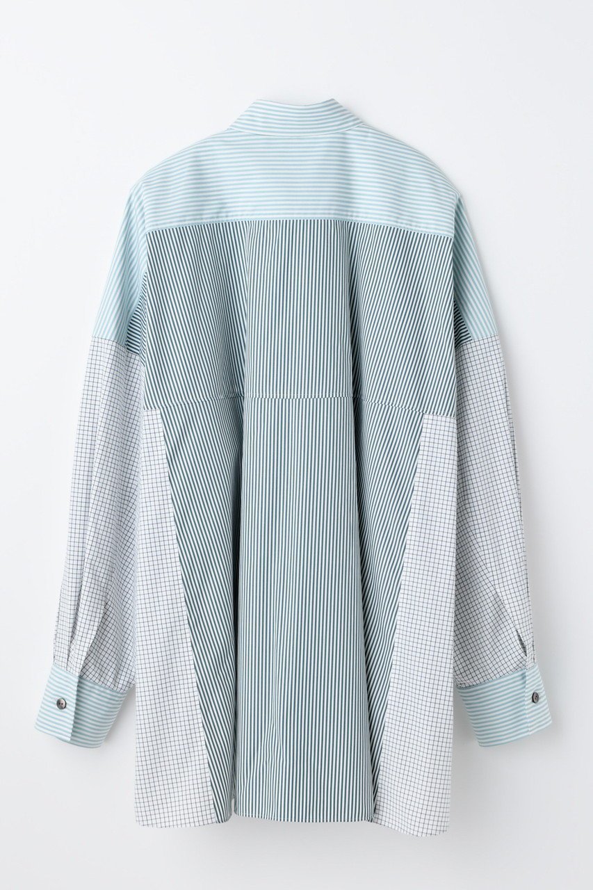 【ナゴンスタンス/nagonstans】の【12/17 12:00販売開始】over shirt 人気、トレンドファッション・服の通販 founy(ファニー) ファッション Fashion レディースファッション Fashion for Women トップス・カットソー Cut & Sew Tops シャツ・ブラウス・オフィスカジュアル Elegant Blouses & Button-Ups 2026年 2026 ストライプ Stripe, Striped Pattern スリーブ Sleeve, Long Sleeve / Short Sleeve ロング Long, Long-Length 切替 Switching, Contrast Panel 夏 Summer 春 Spring S/S・春夏 SS, Spring/Summer, Warm Season other-2|ID: prp329100004798545 ipo3291000000034816354