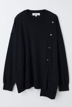 【エンフォルド/ENFOLD】の【12/17 12:00販売開始】TWO-WAY PULLOVER チャコールグレー|ID: prp329100004798548 ipo3291000000034816366