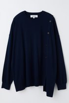 【エンフォルド/ENFOLD】のTWO-WAY PULLOVER ダークネイビー|ID: prp329100004798548 ipo3291000000036157152