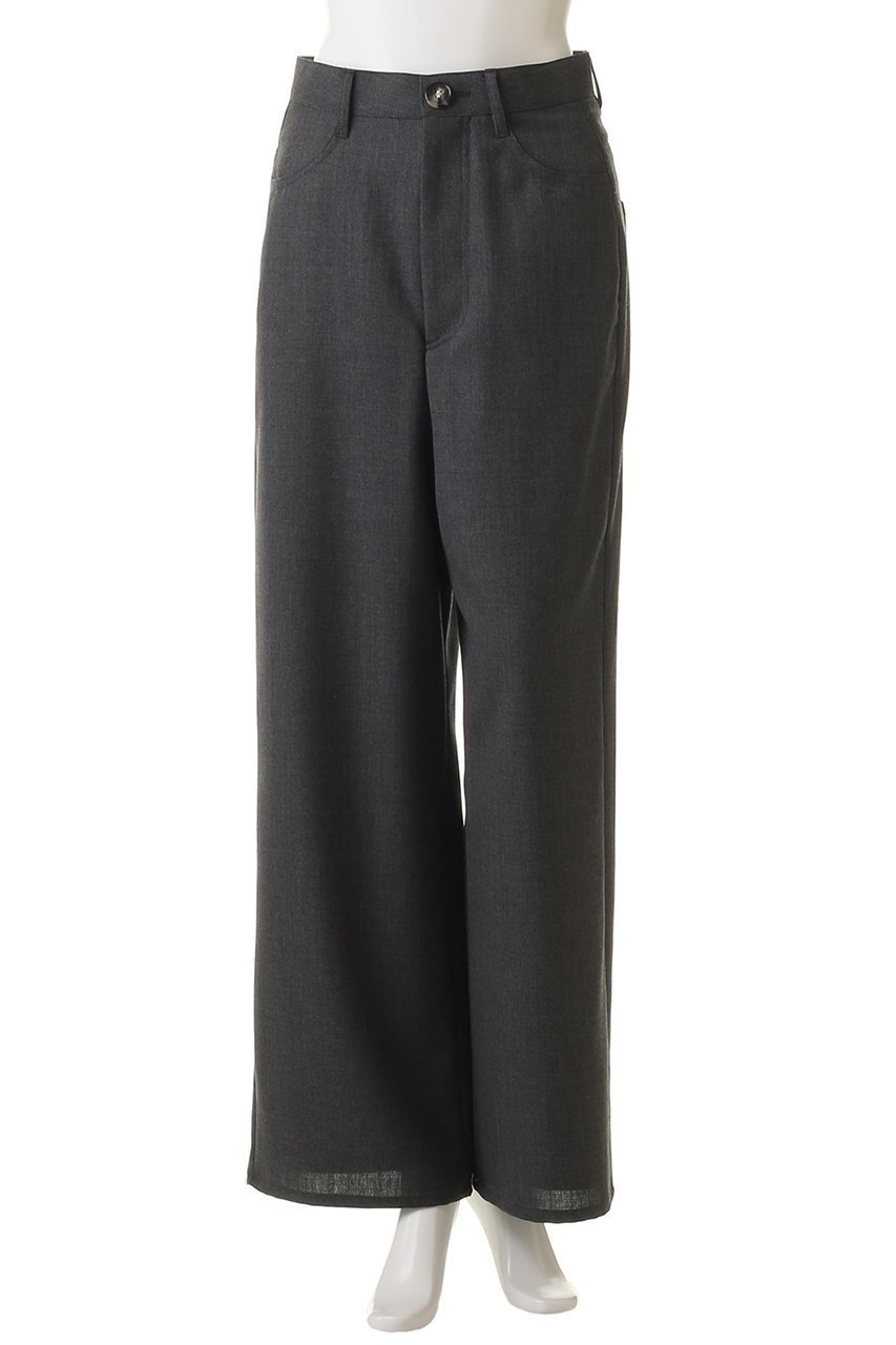 【エンフォルド/ENFOLD】のWIDE TROUSERS 人気、トレンドファッション・服の通販 founy(ファニー) 　ファッション　Fashion　レディースファッション　Fashion for Women　パンツ　Pants & Trousers　シンプル　Simple, Minimal　デニム　Denim, Jeans Material　ポケット　Pocket, Pocket Detail　other-2|ID: prp329100004798551 ipo3291000000036157203