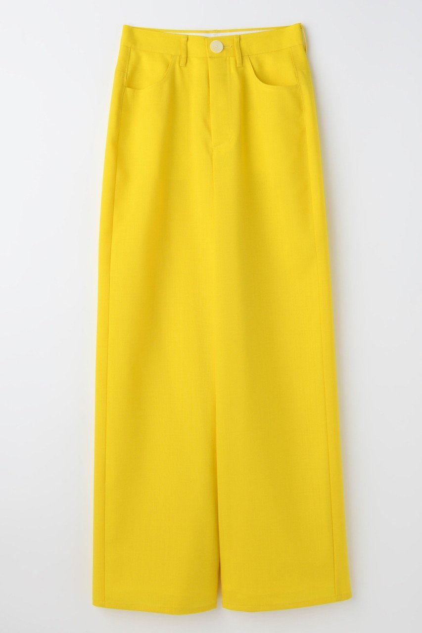 【エンフォルド/ENFOLD】の【12/17 12:00販売開始】WIDE TROUSERS インテリア・キッズ・メンズ・レディースファッション・服の通販 founy(ファニー) ファッション Fashion レディースファッション Fashion for Women パンツ Pants & Trousers 2026年 2026 ウォッシャブル Machine Washable シンプル Simple, Minimal デニム Denim, Jeans Material ポケット Pocket, Pocket Detail 夏 Summer 春 Spring S/S・春夏 SS, Spring/Summer, Warm Season イエロー|ID: prp329100004798554 ipo3291000000034816388