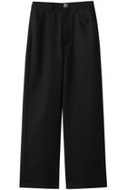 【エンフォルド/ENFOLD】のWIDE TROUSERS 人気、トレンドファッション・服の通販 founy(ファニー) ファッション Fashion レディースファッション Fashion for Women パンツ Pants & Trousers ウォッシャブル Machine Washable シンプル Simple, Minimal デニム Denim, Jeans Material ポケット Pocket, Pocket Detail thumbnail ブラック|ID: prp329100004798554 ipo3291000000036518599