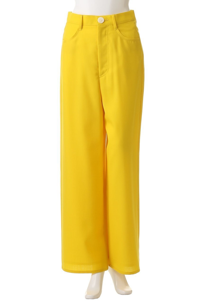 【エンフォルド/ENFOLD】のWIDE TROUSERS 大人の最旬トレンドファッション＆コーディネート founy(ファウニー) 　ファッション　Fashion　レディースファッション　Fashion for Women　パンツ　Pants & Trousers　ウォッシャブル　Machine Washable　シンプル　Simple, Minimal　デニム　Denim, Jeans Material　ポケット　Pocket, Pocket Detail　other-2|ID: prp329100004798554 ipo3291000000036619444