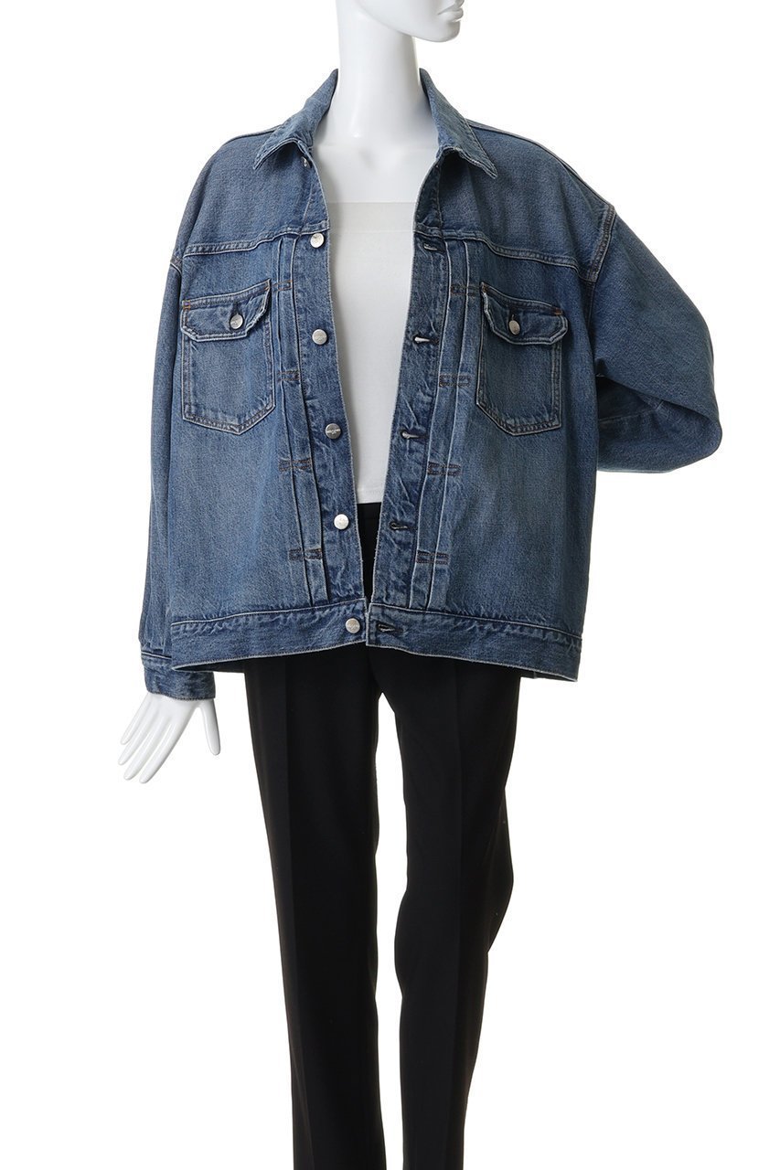 【レッドカード トーキョー/RED CARD TOKYO】のLexington デニムジャケット 人気、トレンドファッション・服の通販 founy(ファニー) ファッション Fashion レディースファッション Fashion for Women アウター Coat / Outerwear Collection レディースジャケット・軽アウター Jackets デニムジャケット / カジュアルアウター Denim Jackets 2026年 2026 インナー Innerwear ギャザー Gathered, Ruffled ジャケット Jacket, Outerwear デニム Denim, Jeans Material ワイド Wide, Wide Fit 夏 Summer 春 Spring S/S・春夏 SS, Spring/Summer, Warm Season other-7|ID: prp329100004798566 ipo3291000000034816470