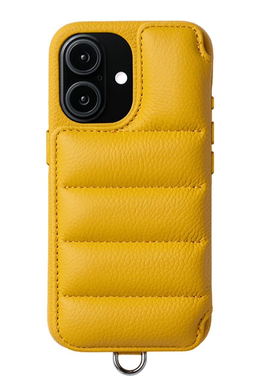 【デミュウ/DEMIU】のiPhone17 BALLON 背面収納スマホケース ストラップ別売 インテリア・キッズ・メンズ・レディースファッション・服の通販 founy(ファニー) 　ファッション　Fashion　レディースファッション　Fashion for Women　春　Spring　ショルダー　Shoulder, Shoulder Strap　スタンド　Stand Collar, Upright Stand　スリット　Slit, Slit Detail　財布　Wallet, Purse　テクスチャー　Texture, Textured Fabric　デニム　Denim, Jeans Material　フィット　Fit, Slim Fit　ポケット　Pocket, Pocket Detail　マグネット　Magnet, Magnetic Closure　モコモコ　Fuzzy, Fluffy　ユニセックス　Unisex, Genderless　ラップ　Wrap, Wrap Design　S/S・春夏　SS, Spring/Summer, Warm Season　おすすめ　Recommended / Our Picks　夏　Summer　スマホケース　Smartphone Case　iPhone アイフォーン　iPhone　2026年　2026　サフラン|ID: prp329100004798571 ipo3291000000034816520