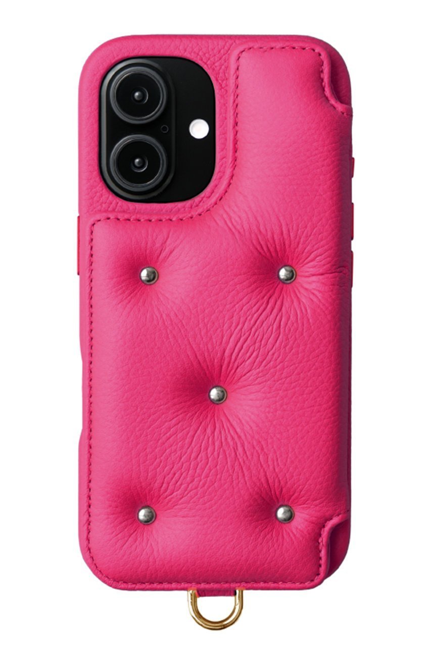 【デミュウ/DEMIU】のiPhone17 BALLON CINQ 背面収納スマホケース ストラップ別売 インテリア・キッズ・メンズ・レディースファッション・服の通販 founy(ファニー) 　ファッション　Fashion　レディースファッション　Fashion for Women　春　Spring　カメラ　Camera Accessories　ショルダー　Shoulder, Shoulder Strap　スタイリッシュ　Stylish, Fashionable　スタッズ　Studs, Metal Accents　スタンド　Stand Collar, Upright Stand　スリット　Slit, Slit Detail　デニム　Denim, Jeans Material　バランス　Balance, Style Balance　ポケット　Pocket, Pocket Detail　マグネット　Magnet, Magnetic Closure　モコモコ　Fuzzy, Fluffy　ユニセックス　Unisex, Genderless　ラグジュアリー　Luxury, Elegant　ラップ　Wrap, Wrap Design　S/S・春夏　SS, Spring/Summer, Warm Season　おすすめ　Recommended / Our Picks　夏　Summer　スマホケース　Smartphone Case　iPhone アイフォーン　iPhone　2026年　2026　マゼンタピンク|ID: prp329100004798574 ipo3291000000034816539