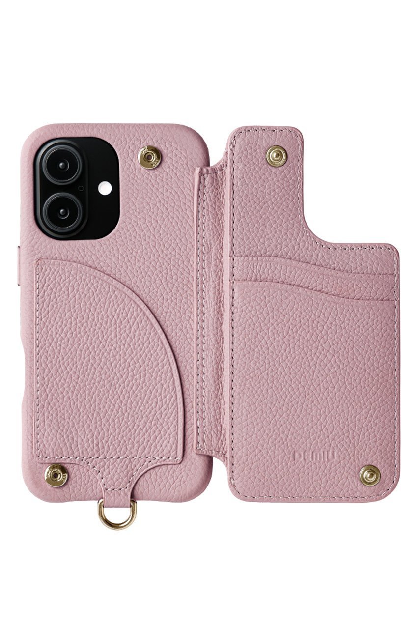 【デミュウ/DEMIU】のiPhone17 BALLON CINQ 背面収納スマホケース ストラップ別売 人気、トレンドファッション・服の通販 founy(ファニー) 　ファッション　Fashion　レディースファッション　Fashion for Women　春　Spring　カメラ　Camera Accessories　ショルダー　Shoulder, Shoulder Strap　スタイリッシュ　Stylish, Fashionable　スタッズ　Studs, Metal Accents　スタンド　Stand Collar, Upright Stand　スリット　Slit, Slit Detail　デニム　Denim, Jeans Material　バランス　Balance, Style Balance　ポケット　Pocket, Pocket Detail　マグネット　Magnet, Magnetic Closure　モコモコ　Fuzzy, Fluffy　ユニセックス　Unisex, Genderless　ラグジュアリー　Luxury, Elegant　ラップ　Wrap, Wrap Design　S/S・春夏　SS, Spring/Summer, Warm Season　再入荷　Restock / Back in Stock　おすすめ　Recommended / Our Picks　夏　Summer　スマホケース　Smartphone Case　iPhone アイフォーン　iPhone　2026年　2026　other-2|ID: prp329100004798574 ipo3291000000035595123