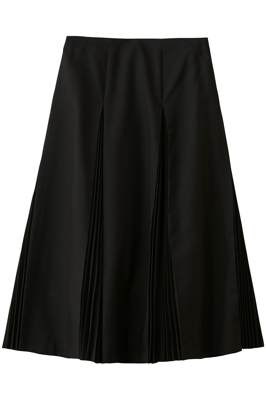 【ミズイロ インド/mizuiro ind】のプリーツスカート インテリア・キッズ・メンズ・レディースファッション・服の通販 founy(ファニー) 　ファッション　Fashion　レディースファッション　Fashion for Women　スカート　Skirts　プリーツスカート / 上品フェミニンスタイル　Pleated Skirts　ロングスカート　Long Skirts / Maxi & Midi Skirts　なめらか　Smooth, Silky Texture　プリーツ　Pleats, Pleated　ボックス　Boxy, Box Shape　ロング　Long, Long-Length　エレガント 上品　Elegant　新作・新入荷　New Arrivals / New In　black|ID: prp329100004798584 ipo3291000000034816601