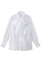 【アルアバイル/allureville】のオーガンザボウBL A 人気、トレンドファッション・服の通販 founy(ファニー) ファッション Fashion レディースファッション Fashion for Women トップス・カットソー Cut & Sew Tops シャツ・ブラウス・オフィスカジュアル Elegant Blouses & Button-Ups 2026年 2026 オケージョン Occasion Wear オーガンジー Organza Fabric スリーブ Sleeve, Long Sleeve / Short Sleeve フェミニン Feminine, Girly ロング Long, Long-Length エレガント 上品 Elegant 夏 Summer 春 Spring S/S・春夏 SS, Spring/Summer, Warm Season thumbnail ホワイト|ID: prp329100004798589 ipo3291000000034816634