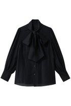 【アルアバイル/allureville】のオーガンザボウBL A 人気、トレンドファッション・服の通販 founy(ファニー) ファッション Fashion レディースファッション Fashion for Women トップス・カットソー Cut & Sew Tops シャツ・ブラウス・オフィスカジュアル Elegant Blouses & Button-Ups 2026年 2026 オケージョン Occasion Wear オーガンジー Organza Fabric スリーブ Sleeve, Long Sleeve / Short Sleeve フェミニン Feminine, Girly ロング Long, Long-Length エレガント 上品 Elegant 夏 Summer 春 Spring S/S・春夏 SS, Spring/Summer, Warm Season thumbnail ネイビー|ID: prp329100004798589 ipo3291000000034816636