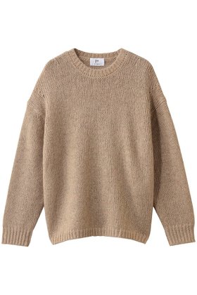 【プルミエ アロンディスモン/1er Arrondissement】 モヘアラメリリヤーンクルーネックニット人気、トレンドファッション・服の通販 founy(ファニー) ファッション Fashion レディースファッション Fashion for Women トップス・カットソー Cut & Sew Tops ニット Knit Tops & Sweaters カジュアルプルオーバー・ニットトップス Pullovers & Knit Tops / Casual Pullovers 2026年 2026 なめらか Smooth, Silky Texture コンビ Combo, Combination Style シンプル Simple, Minimal ダウン Down, Puffer デニム Denim, Jeans Material トレンド Trend, Trending Now エレガント 上品 Elegant 夏 Summer 春 Spring S/S・春夏 SS, Spring/Summer, Warm Season |ID:prp329100004798600