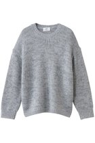 【プルミエ アロンディスモン/1er Arrondissement】のモヘアラメリリヤーンクルーネックニット 人気、トレンドファッション・服の通販 founy(ファニー) ファッション Fashion レディースファッション Fashion for Women トップス・カットソー Cut & Sew Tops ニット Knit Tops & Sweaters カジュアルプルオーバー・ニットトップス Pullovers & Knit Tops / Casual Pullovers 2026年 2026 なめらか Smooth, Silky Texture コンビ Combo, Combination Style シンプル Simple, Minimal ダウン Down, Puffer デニム Denim, Jeans Material トレンド Trend, Trending Now エレガント 上品 Elegant 夏 Summer 春 Spring S/S・春夏 SS, Spring/Summer, Warm Season thumbnail グレー|ID: prp329100004798600 ipo3291000000034816734