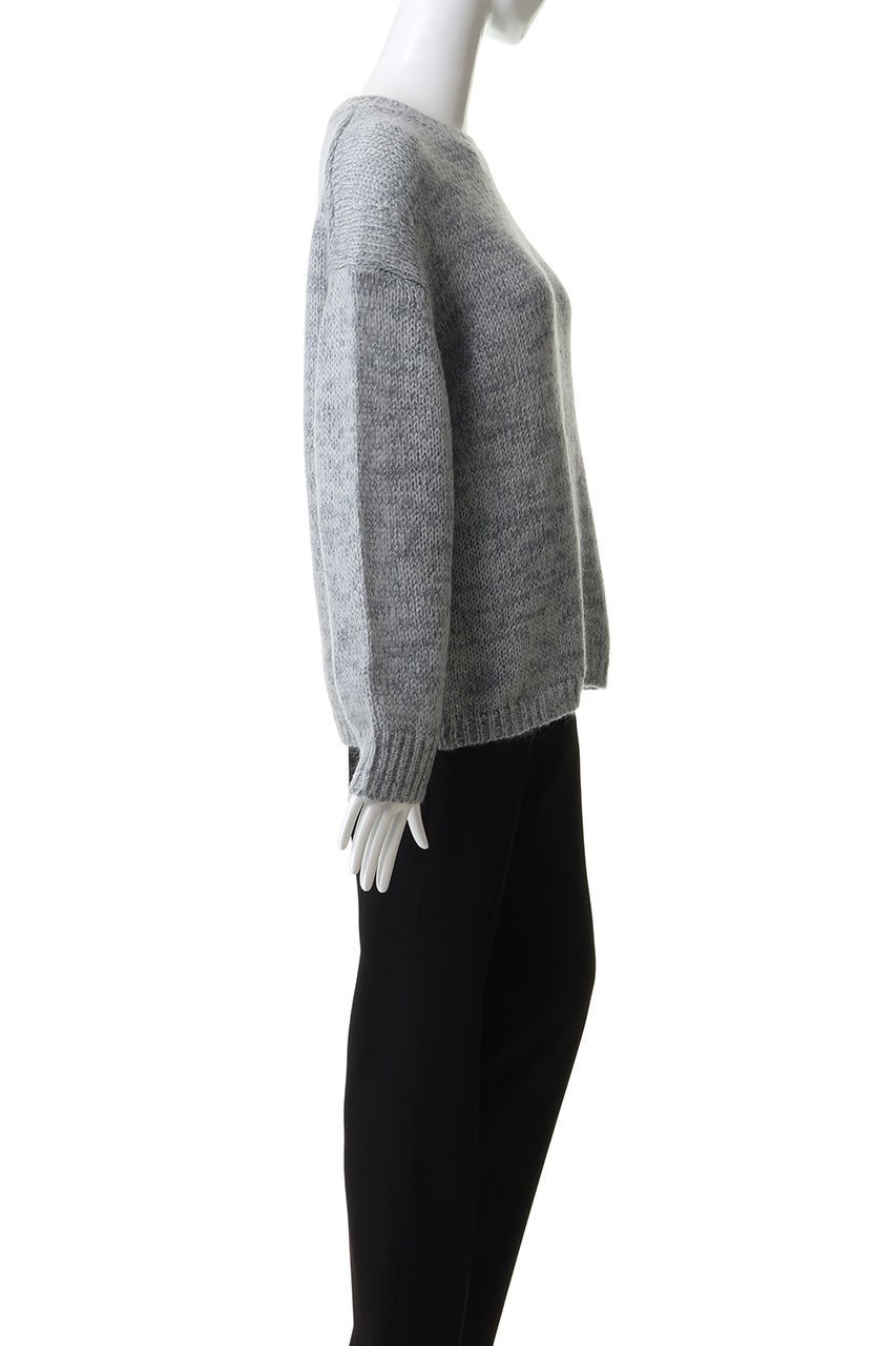 【プルミエ アロンディスモン/1er Arrondissement】のモヘアラメリリヤーンクルーネックニット 人気、トレンドファッション・服の通販 founy(ファニー) ファッション Fashion レディースファッション Fashion for Women トップス・カットソー Cut & Sew Tops ニット Knit Tops & Sweaters カジュアルプルオーバー・ニットトップス Pullovers & Knit Tops / Casual Pullovers 2026年 2026 なめらか Smooth, Silky Texture コンビ Combo, Combination Style シンプル Simple, Minimal ダウン Down, Puffer デニム Denim, Jeans Material トレンド Trend, Trending Now エレガント 上品 Elegant 夏 Summer 春 Spring S/S・春夏 SS, Spring/Summer, Warm Season other-3|ID: prp329100004798600 ipo3291000000034816736