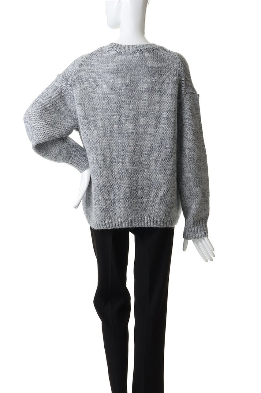 【プルミエ アロンディスモン/1er Arrondissement】のモヘアラメリリヤーンクルーネックニット 人気、トレンドファッション・服の通販 founy(ファニー) ファッション Fashion レディースファッション Fashion for Women トップス・カットソー Cut & Sew Tops ニット Knit Tops & Sweaters カジュアルプルオーバー・ニットトップス Pullovers & Knit Tops / Casual Pullovers 2026年 2026 なめらか Smooth, Silky Texture コンビ Combo, Combination Style シンプル Simple, Minimal ダウン Down, Puffer デニム Denim, Jeans Material トレンド Trend, Trending Now エレガント 上品 Elegant 夏 Summer 春 Spring S/S・春夏 SS, Spring/Summer, Warm Season other-4|ID: prp329100004798600 ipo3291000000034816737