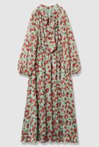 【アルアバイル/allureville】の【LOULOU WILLOUGHBY】LISAチェリープリント リボンワンピース 人気、トレンドファッション・服の通販 founy(ファニー) ファッション Fashion レディースファッション Fashion for Women ワンピース Dresses チュニック Tunic Tops & Dresses 2026年 2026 なめらか Smooth, Silky Texture サテン Satin, Glossy Fabric シャーリング Shirring, Ruched ジョーゼット Georgette, Semi-Sheer Fabric チェリー Cherry, Cherry Pattern チュニック Tunic, Long Top ブラウジング Blouson Silhouette, Cinched Waist プリント Print, Printed Pattern ベーシック Basic, Essential リボン Ribbon, Bow ロング Long, Long-Length 夏 Summer 春 Spring S/S・春夏 SS, Spring/Summer, Warm Season thumbnail サックス|ID: prp329100004798602 ipo3291000000034816743