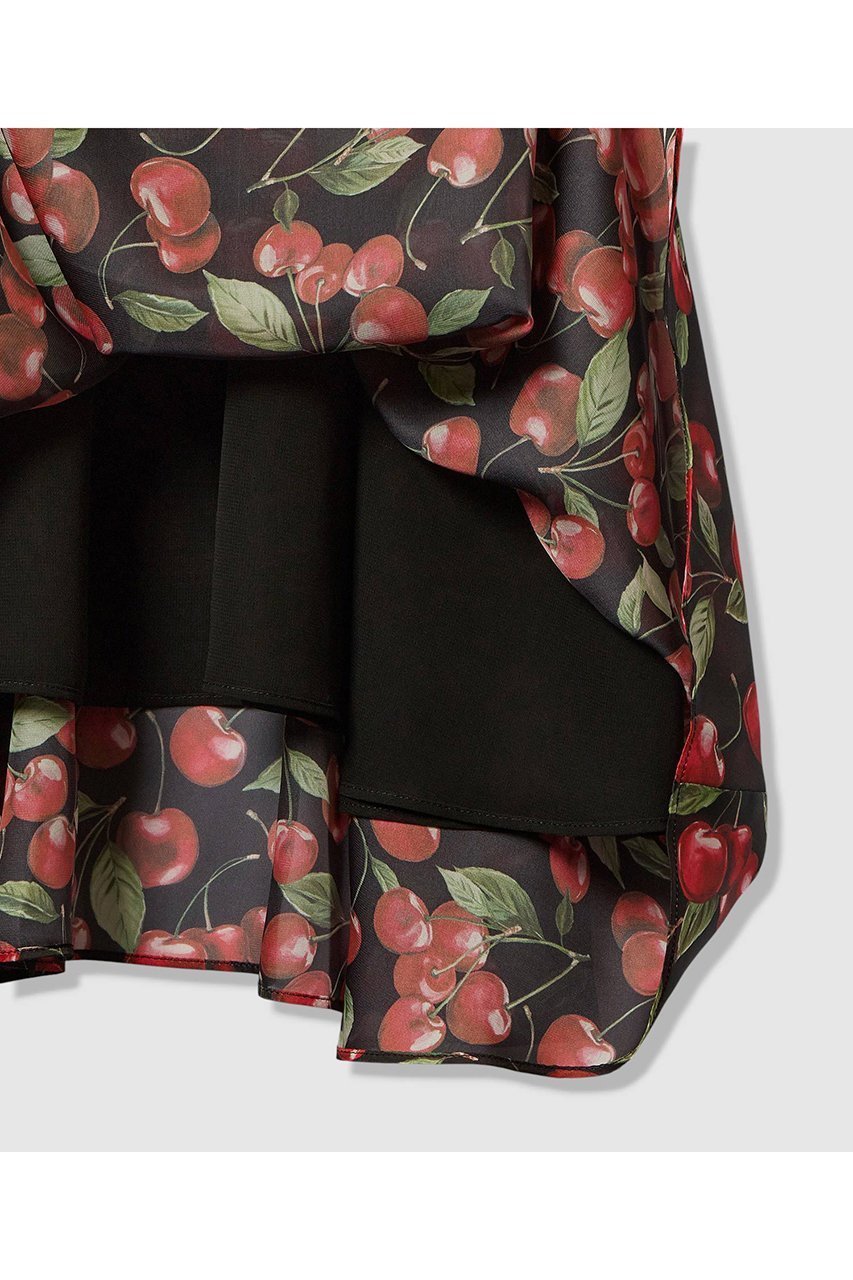 【アルアバイル/allureville】の【LOULOU WILLOUGHBY】LISAチェリープリント リボンワンピース 人気、トレンドファッション・服の通販 founy(ファニー) ファッション Fashion レディースファッション Fashion for Women ワンピース Dresses チュニック Tunic Tops & Dresses 2026年 2026 なめらか Smooth, Silky Texture サテン Satin, Glossy Fabric シャーリング Shirring, Ruched ジョーゼット Georgette, Semi-Sheer Fabric チェリー Cherry, Cherry Pattern チュニック Tunic, Long Top ブラウジング Blouson Silhouette, Cinched Waist プリント Print, Printed Pattern ベーシック Basic, Essential リボン Ribbon, Bow ロング Long, Long-Length 夏 Summer 春 Spring S/S・春夏 SS, Spring/Summer, Warm Season other-6|ID: prp329100004798602 ipo3291000000034816751