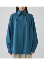 【リムアーク/RIM.ARK】の【12/17 10:00販売開始】High collar classic blouse/ブラウス ブルー|ID:prp329100004798608