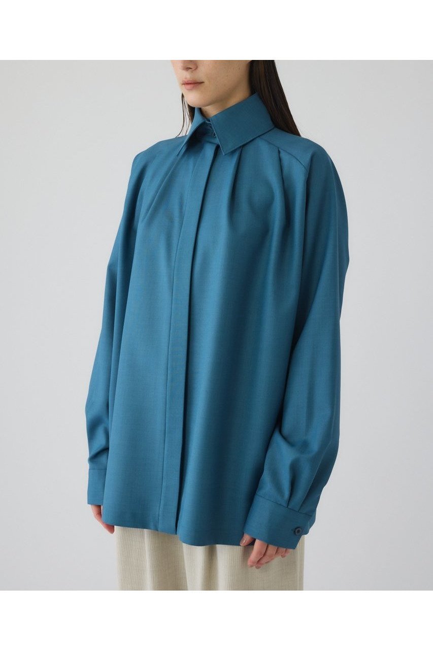 【リムアーク/RIM.ARK】の【12/17 10:00販売開始】High collar classic blouse/ブラウス 人気、トレンドファッション・服の通販 founy(ファニー) ファッション Fashion レディースファッション Fashion for Women トップス・カットソー Cut & Sew Tops シャツ・ブラウス・オフィスカジュアル Elegant Blouses & Button-Ups クラシカル Classical, Vintage-Inspired クラシック Classic, Timeless Style シンプル Simple, Minimal スラックス Slacks, Dress Pants スリーブ Sleeve, Long Sleeve / Short Sleeve ハイネック High Neck, Mock Neck フォルム Silhouette, Form ロング Long, Long-Length 新作・新入荷 New Arrivals / New In other-2|ID: prp329100004798608 ipo3291000000034816924