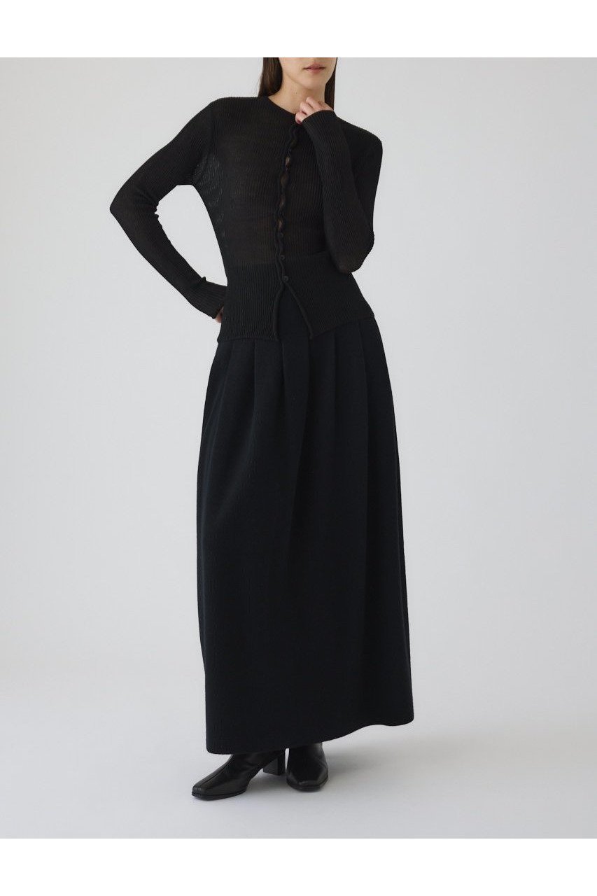 【リムアーク/RIM.ARK】の【12/17 10:00販売開始】High waist bomber knit SK/スカート 人気、トレンドファッション・服の通販 founy(ファニー) ファッション Fashion レディースファッション Fashion for Women スカート Skirts ロングスカート Long Skirts / Maxi & Midi Skirts おすすめ Recommended / Our Picks コンパクト Compact, Small Size セットアップ Set-Up, Coordinated Outfit ロング Long, Long-Length 新作・新入荷 New Arrivals / New In other-7|ID: prp329100004798610 ipo3291000000034816976