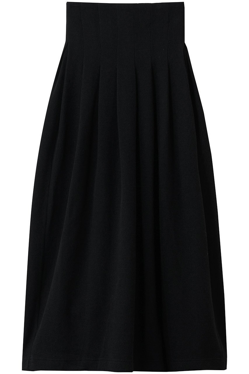 【リムアーク/RIM.ARK】のHigh waist bomber knit SK/スカート インテリア・キッズ・メンズ・レディースファッション・服の通販 founy(ファニー) 　ファッション　Fashion　レディースファッション　Fashion for Women　スカート　Skirts　ロングスカート　Long Skirts / Maxi & Midi Skirts　おすすめ　Recommended / Our Picks　コンパクト　Compact, Small Size　セットアップ　Set-Up, Coordinated Outfit　ロング　Long, Long-Length　ブラック|ID: prp329100004798610 ipo3291000000035839612