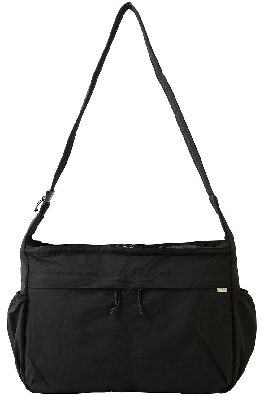【エビコン/EVCON】の【12/13 11:00販売開始】【UNISEX】BIG NYLON SHOULDER BAG/バッグ インテリア・キッズ・メンズ・レディースファッション・服の通販 founy(ファニー) 　ファッション　Fashion　レディースファッション　Fashion for Women　バッグ　Bags　2026年　2026　ユニセックス　Unisex, Genderless　スマート　Smart, Elegant　フィット　Fit, Slim Fit　ポケット　Pocket, Pocket Detail　夏　Summer　旅行　Travel　春　Spring　S/S・春夏　SS, Spring/Summer, Warm Season　BLACK|ID: prp329100004800031 ipo3291000000034825152