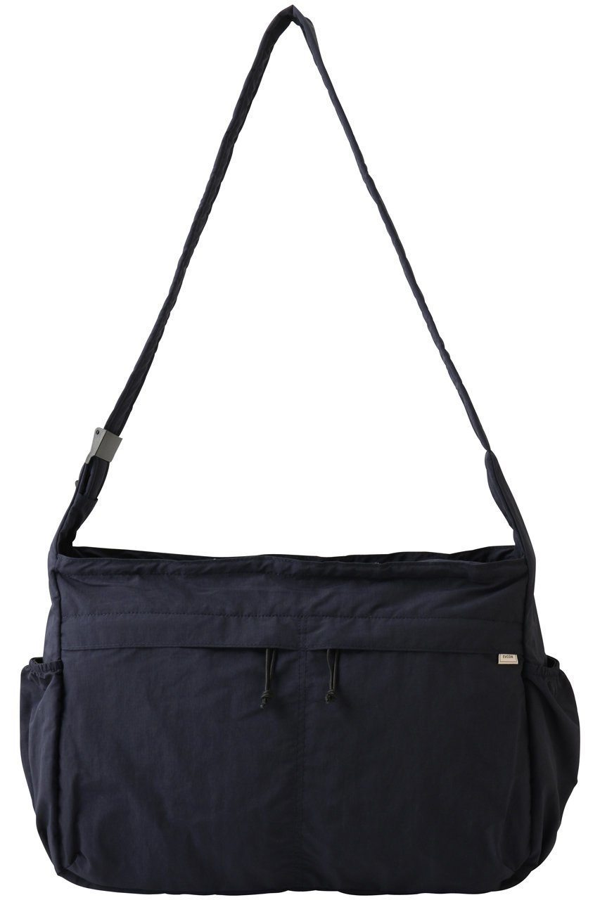 【エビコン/EVCON】の【UNISEX】BIG NYLON SHOULDER BAG/バッグ インテリア・キッズ・メンズ・レディースファッション・服の通販 founy(ファニー) 　ファッション　Fashion　レディースファッション　Fashion for Women　バッグ　Bags　ユニセックス　Unisex, Genderless　スマート　Smart, Elegant　フィット　Fit, Slim Fit　ポケット　Pocket, Pocket Detail　旅行　Travel　NAVY|ID: prp329100004800031 ipo3291000000036885993