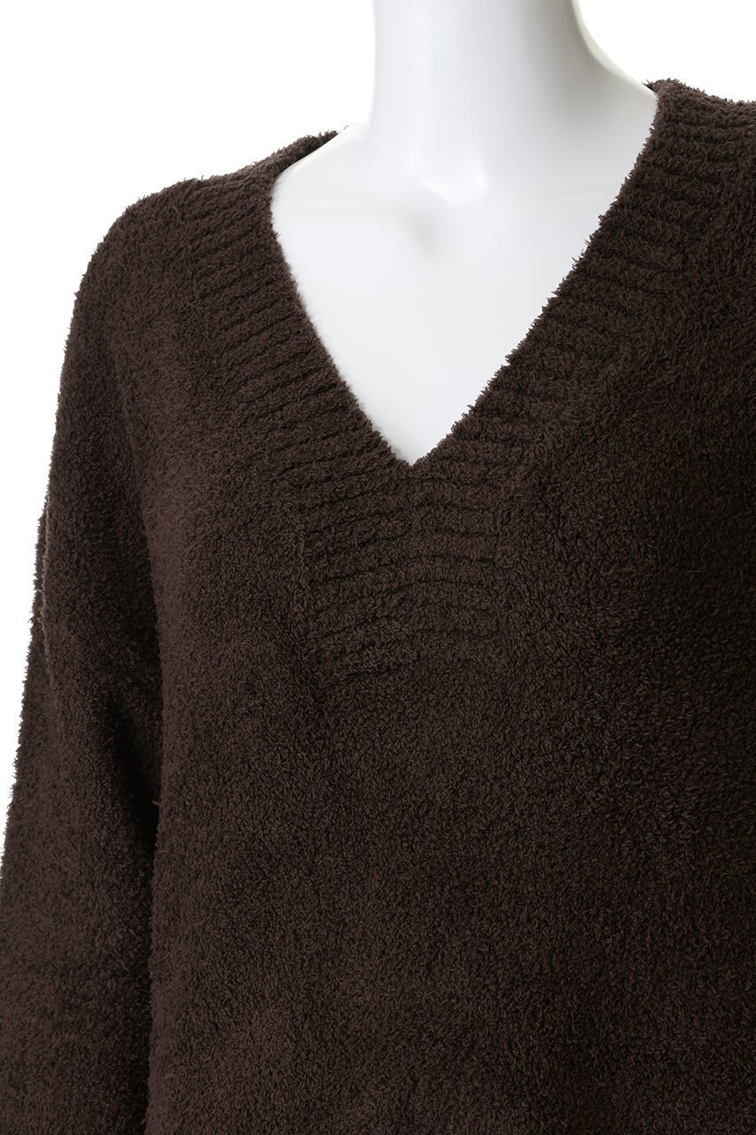 【ベアフット ドリームズ/BAREFOOT DREAMS】のコージーシック Vネック プルオーバー 人気、トレンドファッション・服の通販 founy(ファニー) 　ファッション　Fashion　レディースファッション　Fashion for Women　トップス・カットソー　Cut & Sew Tops　ニット　Knit Tops & Sweaters　カジュアルプルオーバー・ニットトップス　Pullovers & Knit Tops / Casual Pullovers　Vネックトップス　V-Neck Tops / V-Cut Neckline Shirts　ジーンズ　Jeans, Denim Pants　フィット　Fit, Slim Fit　リラックス　Relax, Relaxed Fit　レギンス　Leggings, Stretch Pants　other-5|ID: prp329100004800033 ipo3291000000035494726