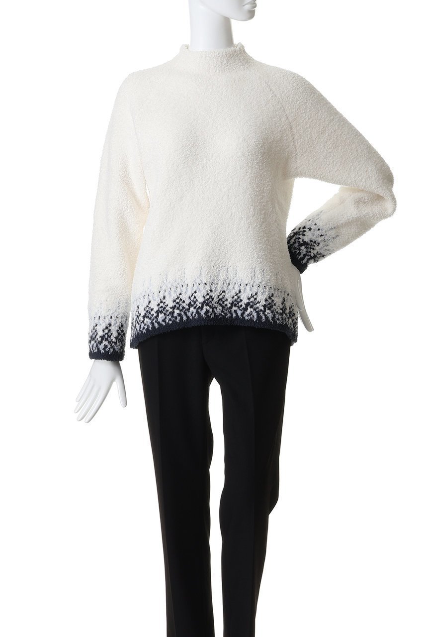 【ベアフット ドリームズ/BAREFOOT DREAMS】のコージーシック コンフェッティ プルオーバー 人気、トレンドファッション・服の通販 founy(ファニー) 　ファッション　Fashion　レディースファッション　Fashion for Women　トップス・カットソー　Cut & Sew Tops　ニット　Knit Tops & Sweaters　カジュアルプルオーバー・ニットトップス　Pullovers & Knit Tops / Casual Pullovers　お家時間・ステイホーム　Stay Home / At Home　ジャカード／ジャガード　Jacquard, Woven Pattern　スリーブ　Sleeve, Long Sleeve / Short Sleeve　ソックス　Socks, Hosiery　デニム　Denim, Jeans Material　モックネック　Mock Neck, Short Turtleneck　リラックス　Relax, Relaxed Fit　レギンス　Leggings, Stretch Pants　other-2|ID: prp329100004800037 ipo3291000000035704148