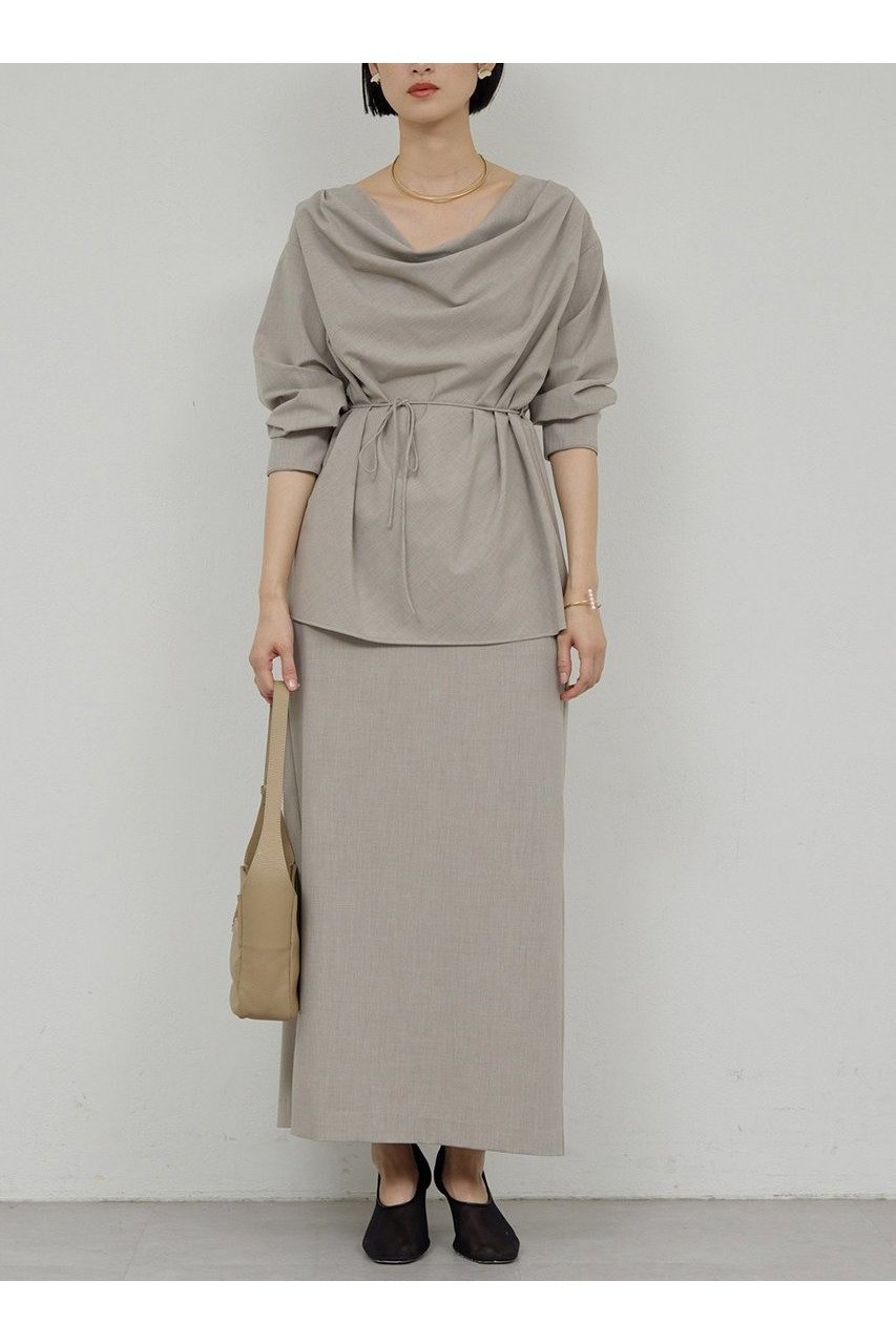 【ガリャルダガランテ/GALLARDAGALANTE】の【セットアップ対応】梳毛ストレッチタイトスカート 人気、トレンドファッション・服の通販 founy(ファニー) ファッション Fashion レディースファッション Fashion for Women セットアップ Matching Sets スカート・ミニ/ミディ/マキシ Skirts / Mini, Midi & Maxi Skirts スカート Skirts ロングスカート Long Skirts / Maxi & Midi Skirts エレガント 上品 Elegant シンプル Simple, Minimal スリット Slit, Slit Detail セットアップ Set-Up, Coordinated Outfit ロング Long, Long-Length 新作・新入荷 New Arrivals / New In other-2|ID: prp329100004800038 ipo3291000000034825200