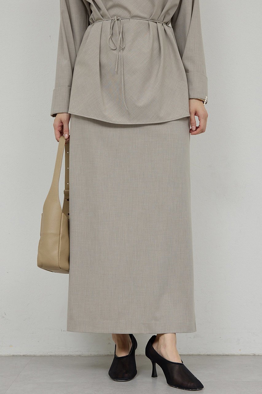 【ガリャルダガランテ/GALLARDAGALANTE】の【セットアップ対応】梳毛ストレッチタイトスカート 人気、トレンドファッション・服の通販 founy(ファニー) ファッション Fashion レディースファッション Fashion for Women セットアップ Matching Sets スカート・ミニ/ミディ/マキシ Skirts / Mini, Midi & Maxi Skirts スカート Skirts ロングスカート Long Skirts / Maxi & Midi Skirts エレガント 上品 Elegant シンプル Simple, Minimal スリット Slit, Slit Detail セットアップ Set-Up, Coordinated Outfit ロング Long, Long-Length 新作・新入荷 New Arrivals / New In other-5|ID: prp329100004800038 ipo3291000000034825203