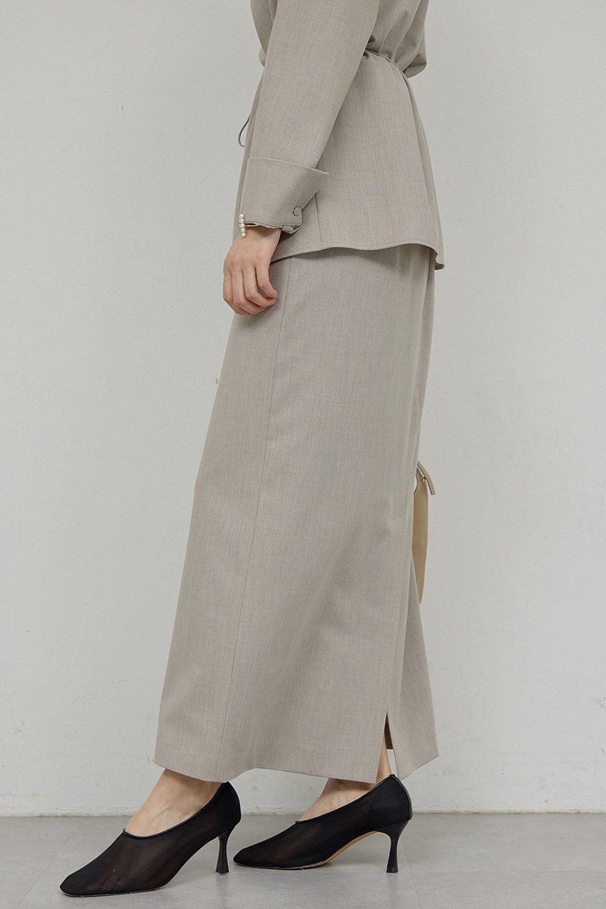 【ガリャルダガランテ/GALLARDAGALANTE】の【セットアップ対応】梳毛ストレッチタイトスカート 人気、トレンドファッション・服の通販 founy(ファニー) ファッション Fashion レディースファッション Fashion for Women セットアップ Matching Sets スカート・ミニ/ミディ/マキシ Skirts / Mini, Midi & Maxi Skirts スカート Skirts ロングスカート Long Skirts / Maxi & Midi Skirts エレガント 上品 Elegant シンプル Simple, Minimal スリット Slit, Slit Detail セットアップ Set-Up, Coordinated Outfit ロング Long, Long-Length 新作・新入荷 New Arrivals / New In other-8|ID: prp329100004800038 ipo3291000000034825206