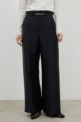 【ガリャルダガランテ/GALLARDAGALANTE】 【セットアップ対応】シルキーダブルクロスパンツ人気、トレンドファッション・服の通販 founy(ファニー) ファッション Fashion レディースファッション Fashion for Women セットアップ Matching Sets レディースパンツ・ボトムス Pants & Trousers / Bottoms パンツ Pants & Trousers ジャケット Jacket, Outerwear セットアップ Set-Up, Coordinated Outfit ラグジュアリー Luxury, Elegant 新作・新入荷 New Arrivals / New In |ID:prp329100004800039