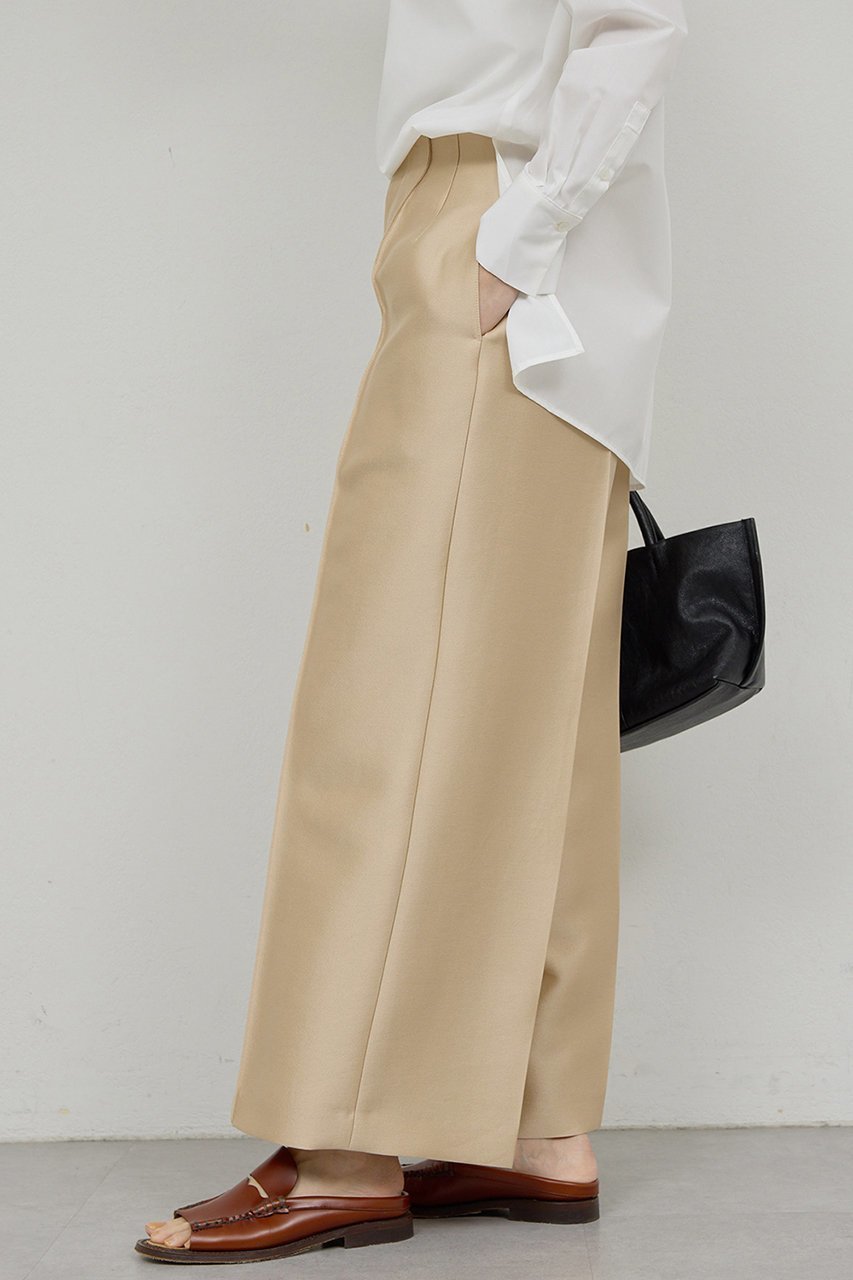 【ガリャルダガランテ/GALLARDAGALANTE】の【セットアップ対応】シルキーダブルクロスパンツ 人気、トレンドファッション・服の通販 founy(ファニー) ファッション Fashion レディースファッション Fashion for Women セットアップ Matching Sets レディースパンツ・ボトムス Pants & Trousers / Bottoms パンツ Pants & Trousers ジャケット Jacket, Outerwear セットアップ Set-Up, Coordinated Outfit ラグジュアリー Luxury, Elegant 新作・新入荷 New Arrivals / New In other-6|ID: prp329100004800039 ipo3291000000034825214