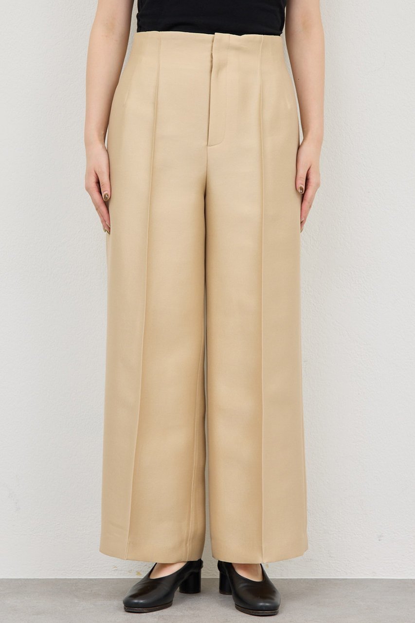 【ガリャルダガランテ/GALLARDAGALANTE】の【セットアップ対応】シルキーダブルクロスパンツ 人気、トレンドファッション・服の通販 founy(ファニー) ファッション Fashion レディースファッション Fashion for Women セットアップ Matching Sets レディースパンツ・ボトムス Pants & Trousers / Bottoms パンツ Pants & Trousers ジャケット Jacket, Outerwear セットアップ Set-Up, Coordinated Outfit ラグジュアリー Luxury, Elegant 新作・新入荷 New Arrivals / New In other-8|ID: prp329100004800039 ipo3291000000034825216