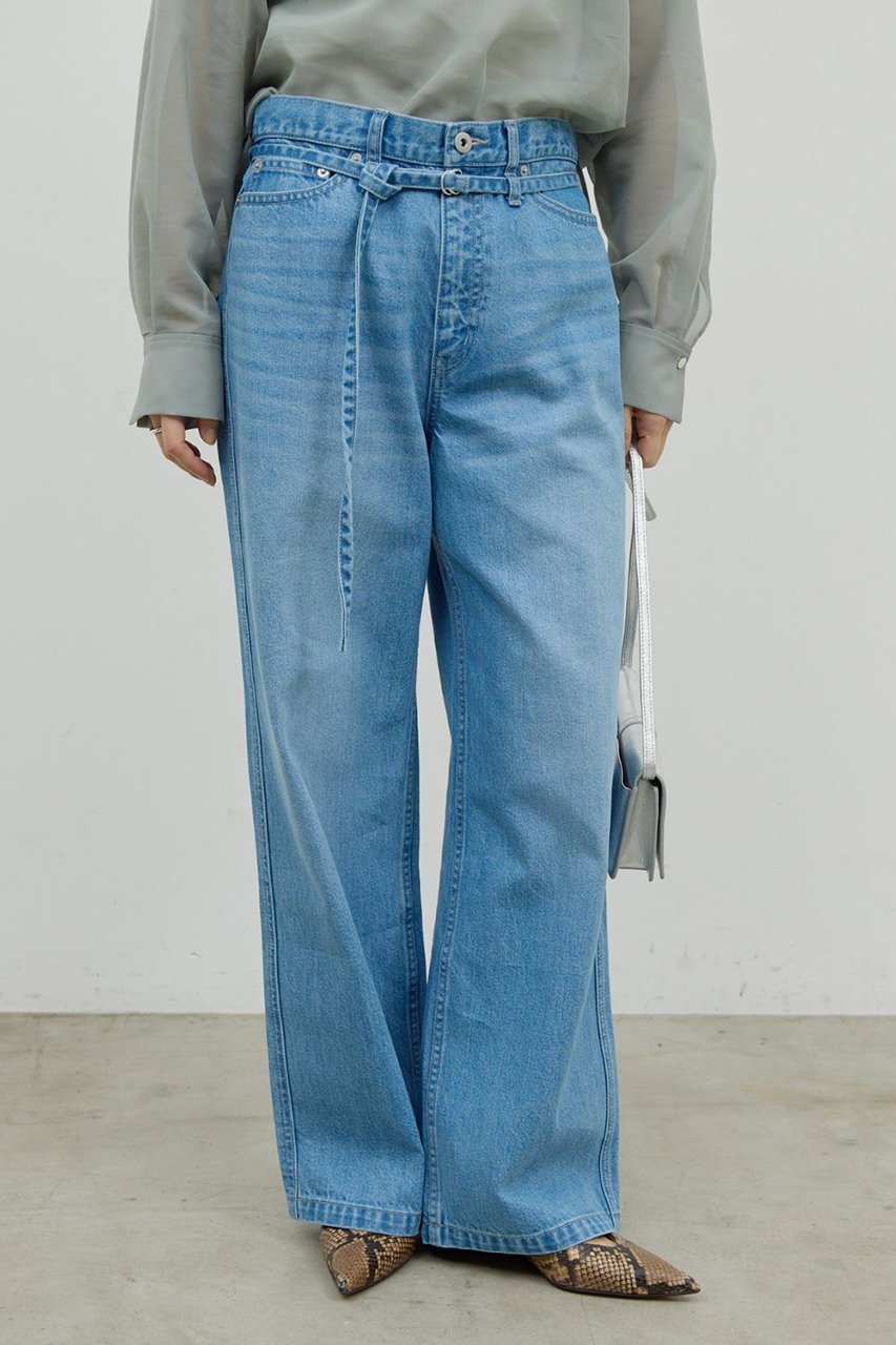 【ガリャルダガランテ/GALLARDAGALANTE】のベルトデニム 人気、トレンドファッション・服の通販 founy(ファニー) 　ファッション　Fashion　レディースファッション　Fashion for Women　パンツ　Pants & Trousers　デニムパンツ・ジーンズ・美脚デニム　Denim Jeans & Pants　ベルト&ウエストマーク　Belts & Waist Accessories　スタイリッシュ　Stylish, Fashionable　デニム　Denim, Jeans Material　マニッシュ　Mannish, Boyish　エレガント 上品　Elegant　定番　Standard, Basic Item　other-5|ID: prp329100004800040 ipo3291000000035494761