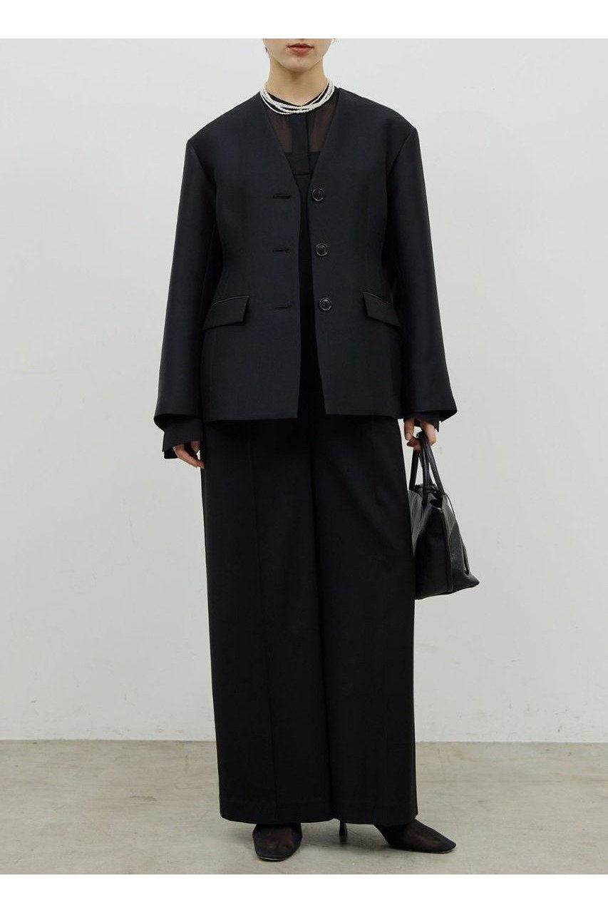 【ガリャルダガランテ/GALLARDAGALANTE】のシアーコンビネゾン 人気、トレンドファッション・服の通販 founy(ファニー) ファッション Fashion レディースファッション Fashion for Women パンツ Pants & Trousers とろみ Fluid, Flowy Fabric エレガント 上品 Elegant オケージョン Occasion Wear ギャザー Gathered, Ruffled コンビ Combo, Combination Style コンビネゾン Jumpsuit, All-in-One ドッキング Docking, Mixed Material 新作・新入荷 New Arrivals / New In other-4|ID: prp329100004800041 ipo3291000000034825232