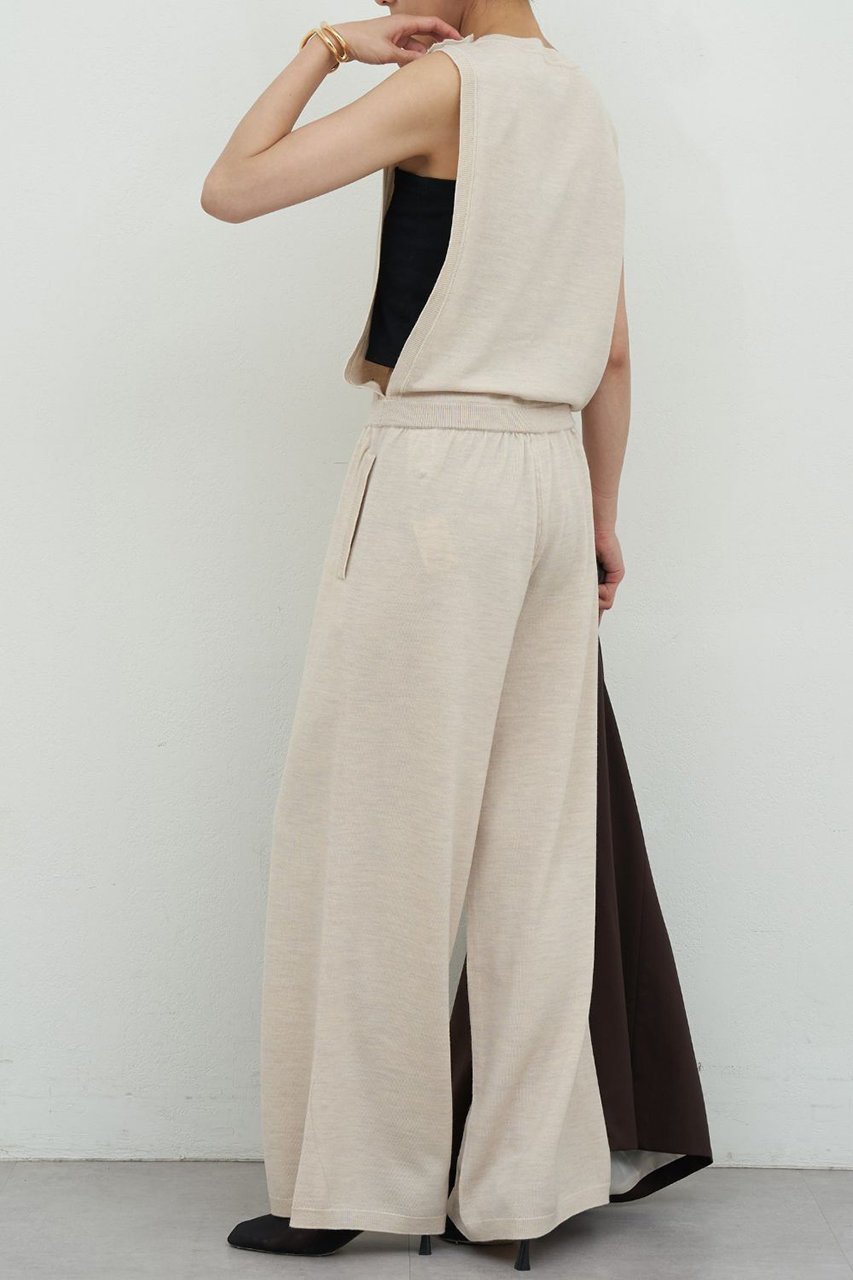 【ガリャルダガランテ/GALLARDAGALANTE】の【HERITANOVUM】スリーブレスニットコンビネゾン 人気、トレンドファッション・服の通販 founy(ファニー) ファッション Fashion レディースファッション Fashion for Women パンツ Pants & Trousers ショルダー Shoulder, Shoulder Strap ジャケット Jacket, Outerwear ドレス Dress, One-Piece モダン Modern, Contemporary ラップ Wrap, Wrap Design リラックス Relax, Relaxed Fit ワイド Wide, Wide Fit エレガント 上品 Elegant 新作・新入荷 New Arrivals / New In other-3|ID: prp329100004800042 ipo3291000000034825237