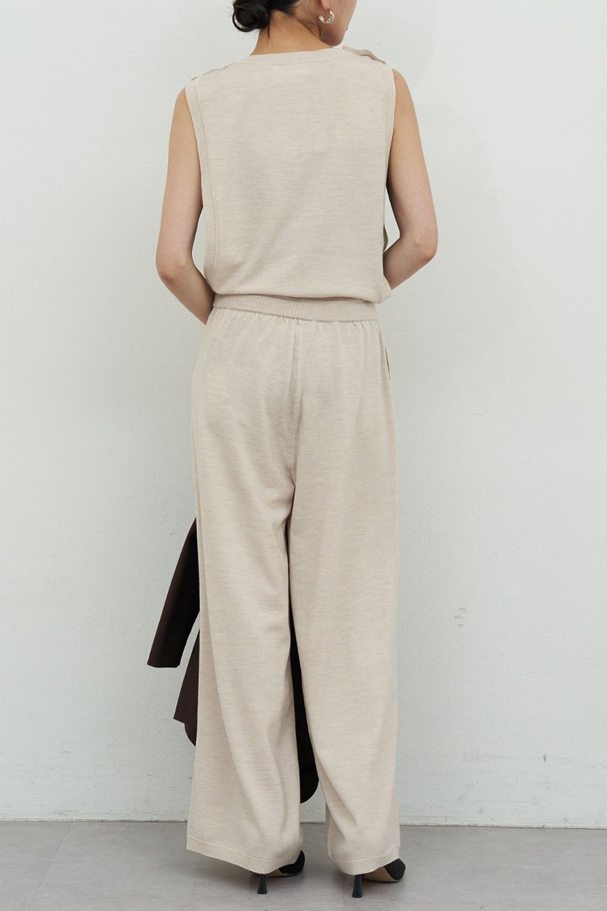 【ガリャルダガランテ/GALLARDAGALANTE】の【HERITANOVUM】スリーブレスニットコンビネゾン 人気、トレンドファッション・服の通販 founy(ファニー) ファッション Fashion レディースファッション Fashion for Women パンツ Pants & Trousers ショルダー Shoulder, Shoulder Strap ジャケット Jacket, Outerwear ドレス Dress, One-Piece モダン Modern, Contemporary ラップ Wrap, Wrap Design リラックス Relax, Relaxed Fit ワイド Wide, Wide Fit エレガント 上品 Elegant 新作・新入荷 New Arrivals / New In other-4|ID: prp329100004800042 ipo3291000000034825238