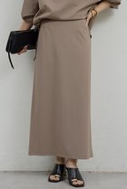 【ガリャルダガランテ/GALLARDAGALANTE】のポンチタイトスカート モカ|ID:prp329100004800045