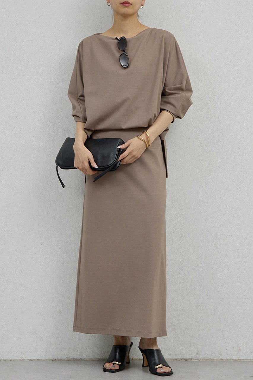 【ガリャルダガランテ/GALLARDAGALANTE】のポンチタイトスカート 人気、トレンドファッション・服の通販 founy(ファニー) 　ファッション　Fashion　レディースファッション　Fashion for Women　スカート　Skirts　ロングスカート　Long Skirts / Maxi & Midi Skirts　シンプル　Simple, Minimal　タイトスカート　Pencil Skirt, Tight Skirt　フィット　Fit, Slim Fit　ベーシック　Basic, Essential　ロング　Long, Long-Length　other-2|ID: prp329100004800045 ipo3291000000034825275