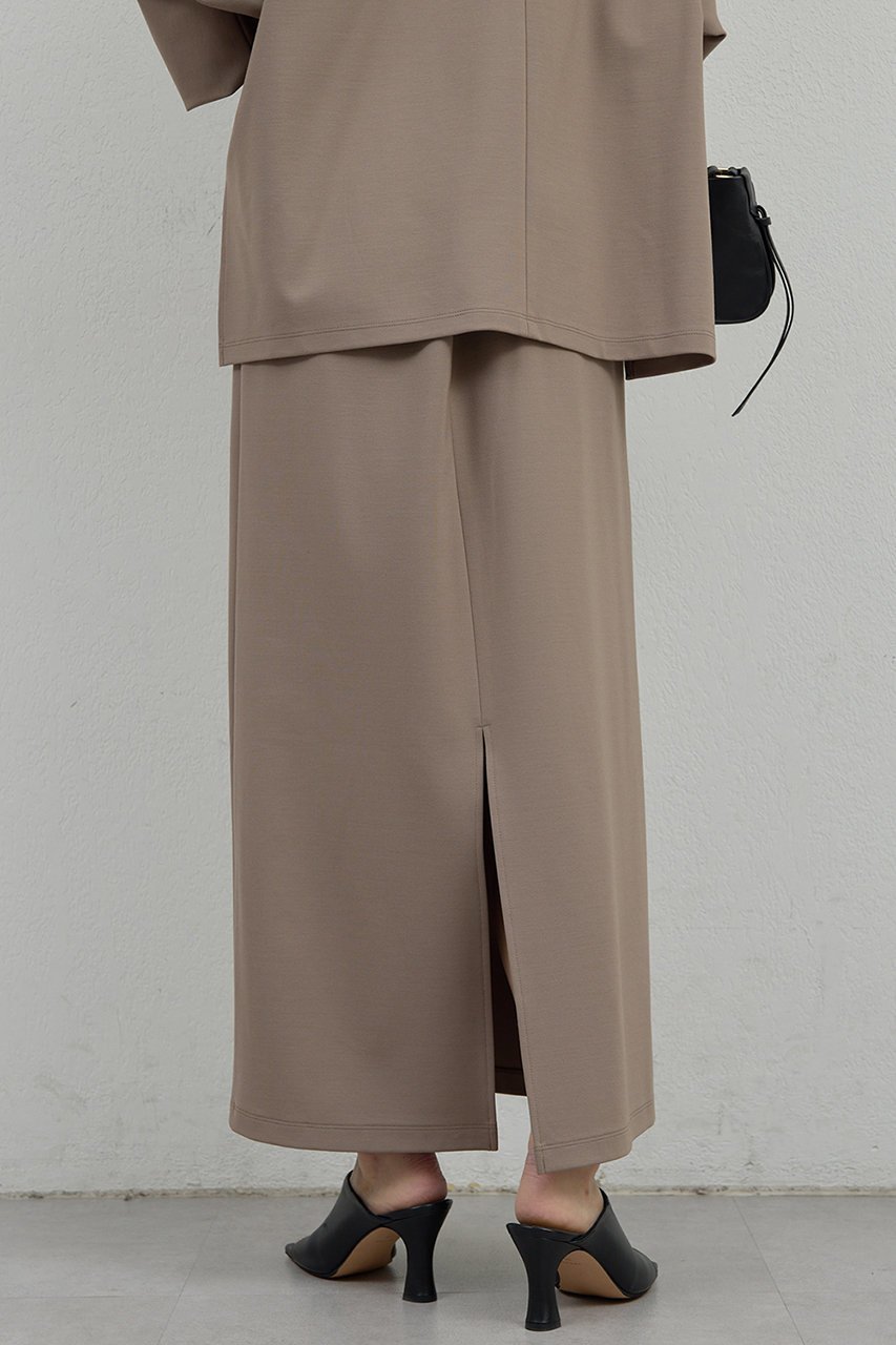 【ガリャルダガランテ/GALLARDAGALANTE】のポンチタイトスカート 人気、トレンドファッション・服の通販 founy(ファニー) 　ファッション　Fashion　レディースファッション　Fashion for Women　スカート　Skirts　ロングスカート　Long Skirts / Maxi & Midi Skirts　シンプル　Simple, Minimal　タイトスカート　Pencil Skirt, Tight Skirt　フィット　Fit, Slim Fit　ベーシック　Basic, Essential　ロング　Long, Long-Length　再入荷　Restock / Back in Stock　other-7|ID: prp329100004800045 ipo3291000000035494809