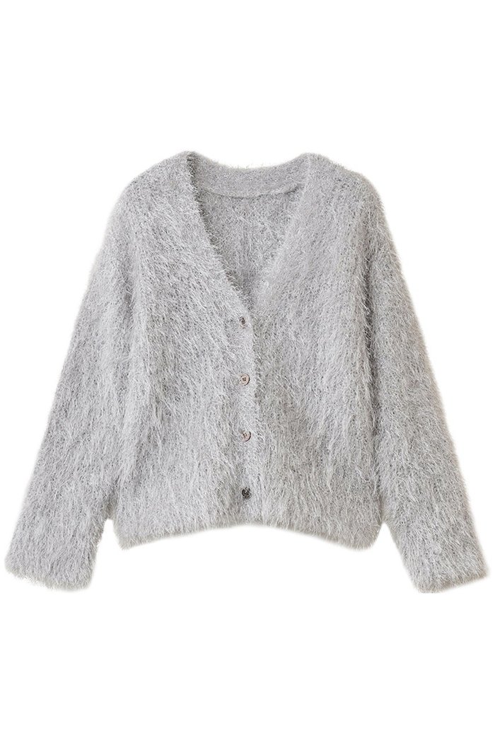 【ガリャルダガランテ/GALLARDAGALANTE】のラメシャギーニットカーディガン インテリア・キッズ・メンズ・レディースファッション・服の通販 founy(ファニー) https://founy.com/ ファッション Fashion レディースファッション Fashion for Women トップス・カットソー Cut & Sew Tops ニット Knit Tops & Sweaters カーディガン・羽織り Layered Style Cardigans エレガント 上品 Elegant カーディガン Cardigan, Knitwear 羽織 Haori, Light Jacket |ID: prp329100004800046 ipo3291000000034825282