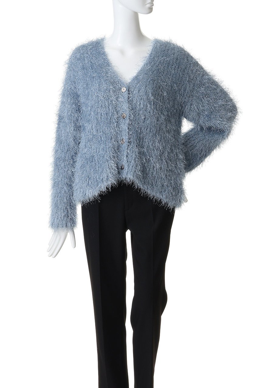 【ガリャルダガランテ/GALLARDAGALANTE】のラメシャギーニットカーディガン 人気、トレンドファッション・服の通販 founy(ファニー) ファッション Fashion レディースファッション Fashion for Women トップス・カットソー Cut & Sew Tops ニット Knit Tops & Sweaters カーディガン・羽織り Layered Style Cardigans エレガント 上品 Elegant カーディガン Cardigan, Knitwear 新作・新入荷 New Arrivals / New In 羽織 Haori, Light Jacket other-2|ID: prp329100004800046 ipo3291000000034825286